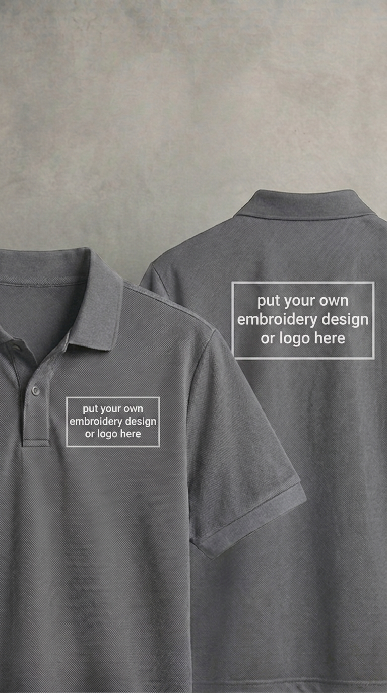 Regular Polo Embroidery